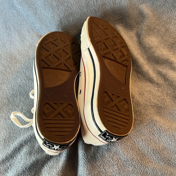 Converse Chuck 70 Low Top Cream Sneakers Women’s 7.5 Men’s 5.5 - Picture 4 of 5